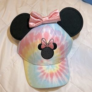 Disney rainbow pastel hat with Mickey ears